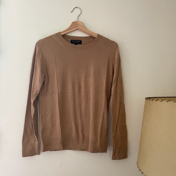 Banana Republic Tan Forever Sweater, Size S - Picture 3 of 3